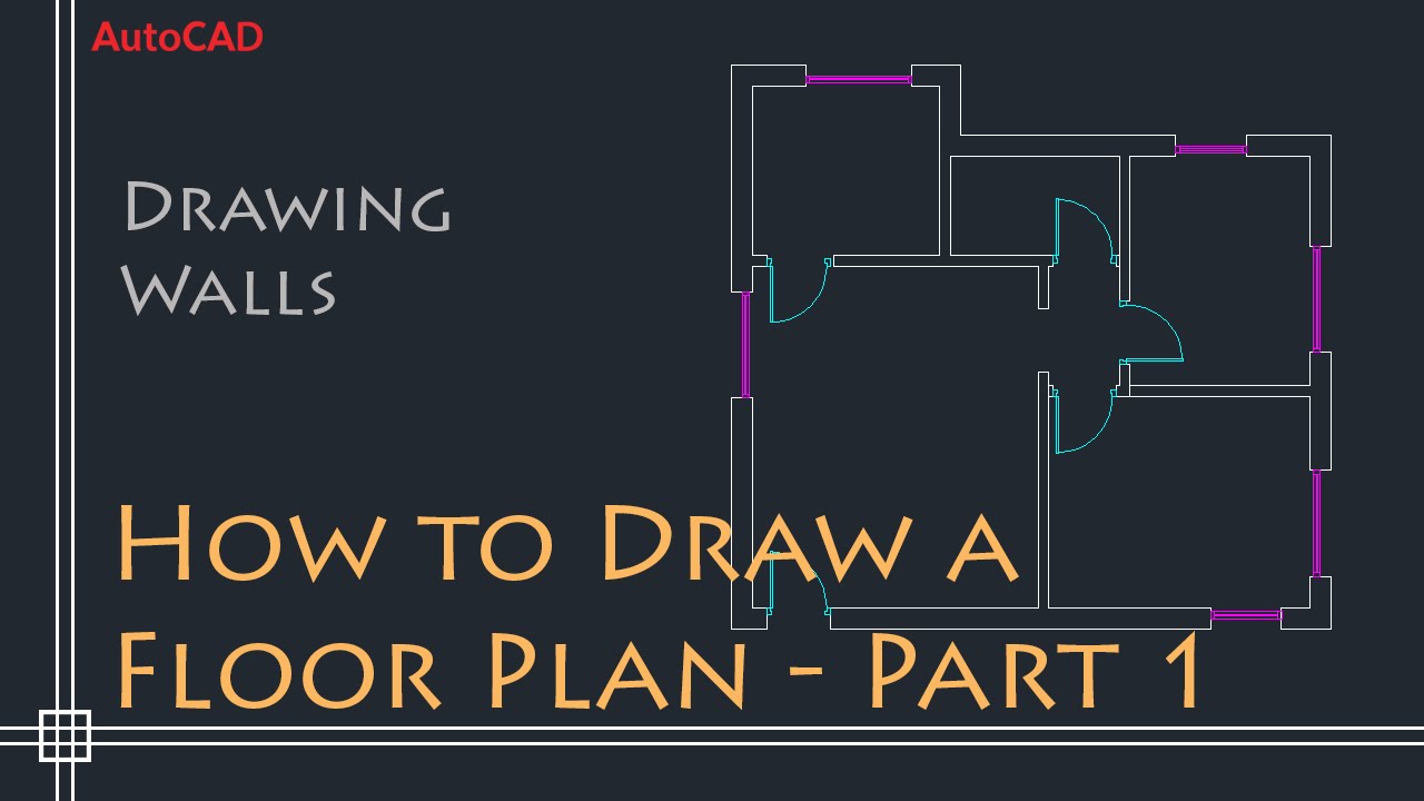 how to create drawing in autocad